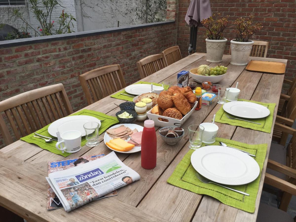 Hasselt City Garden Duplex الغرفة الصورة
