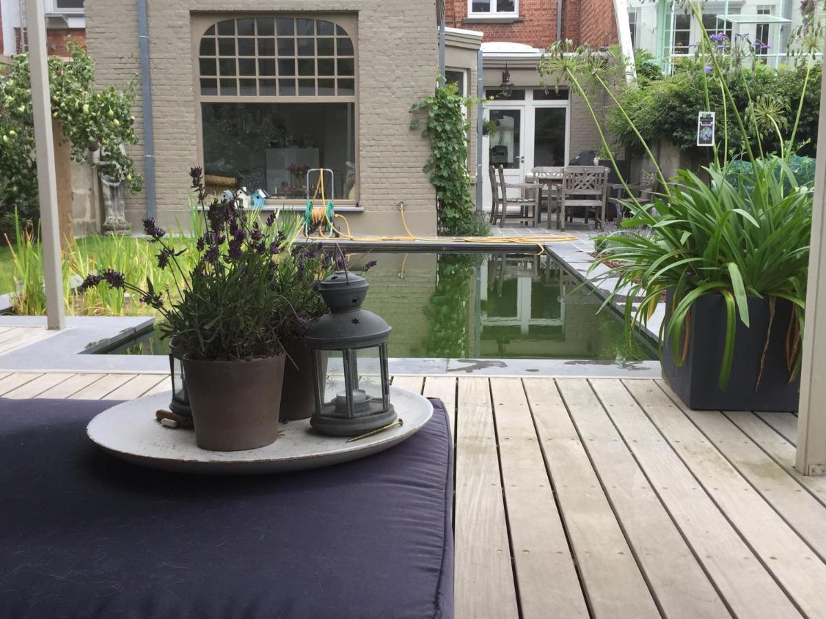 Hasselt City Garden Duplex الغرفة الصورة